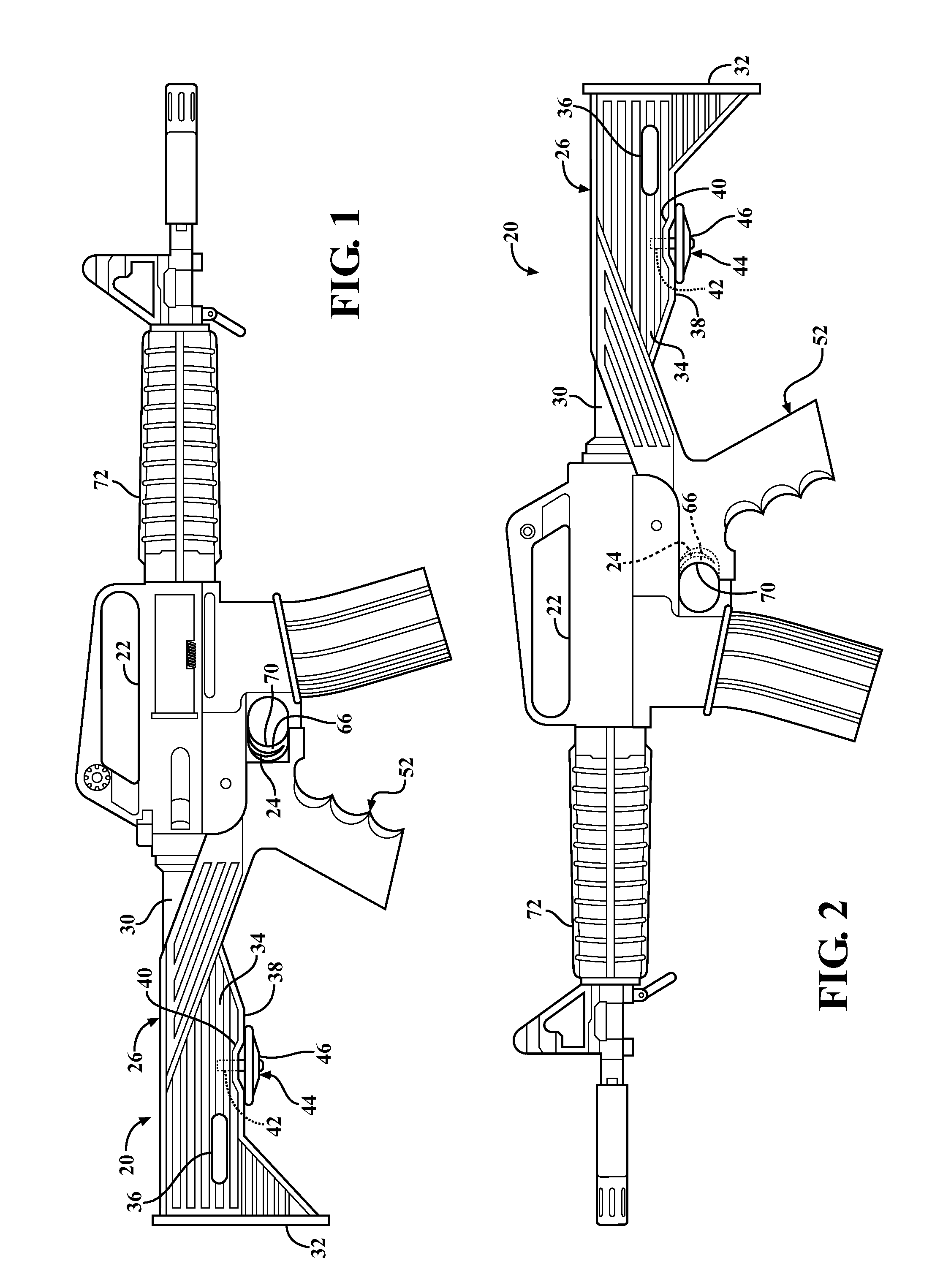 Method of shooting a semi-automatic firearm