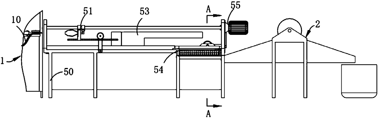 Continuous automatic production line for flax yarn