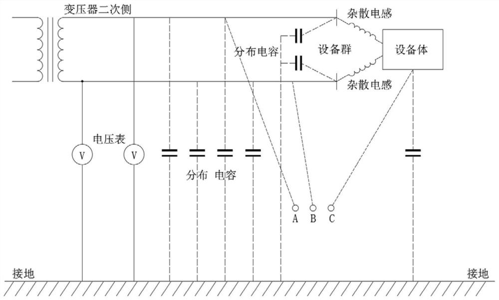 An on-line IT system DC radio insulation detection device