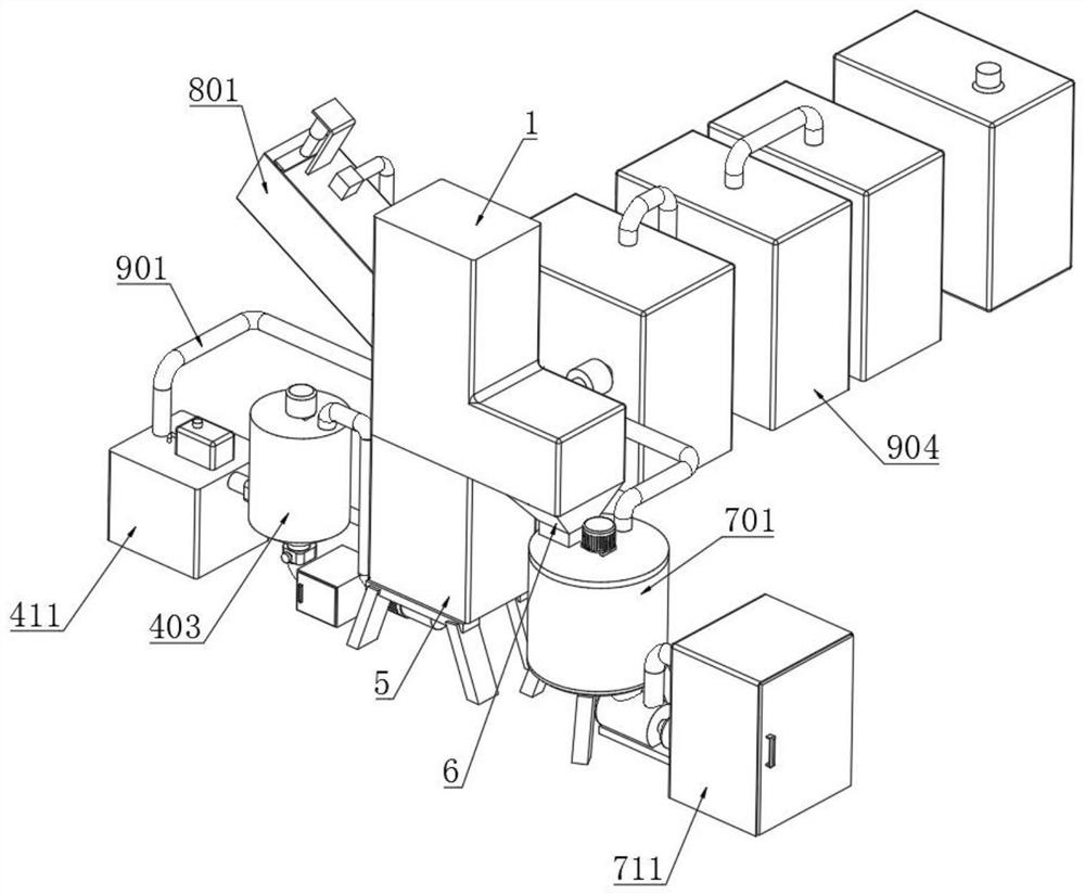 Environment-friendly treatment method for garbage treatment