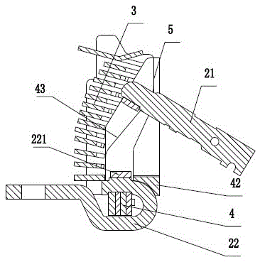 Breaker provided with arc extinguishing mechanism with magnetic blowing and air-blowing functions