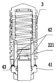 Breaker provided with arc extinguishing mechanism with magnetic blowing and air-blowing functions