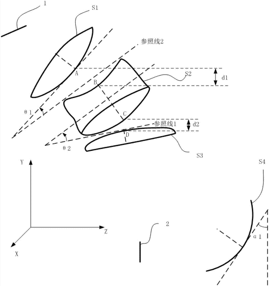 Head-wearing display device