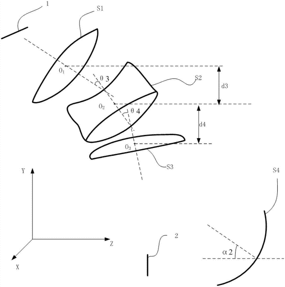 Head-wearing display device