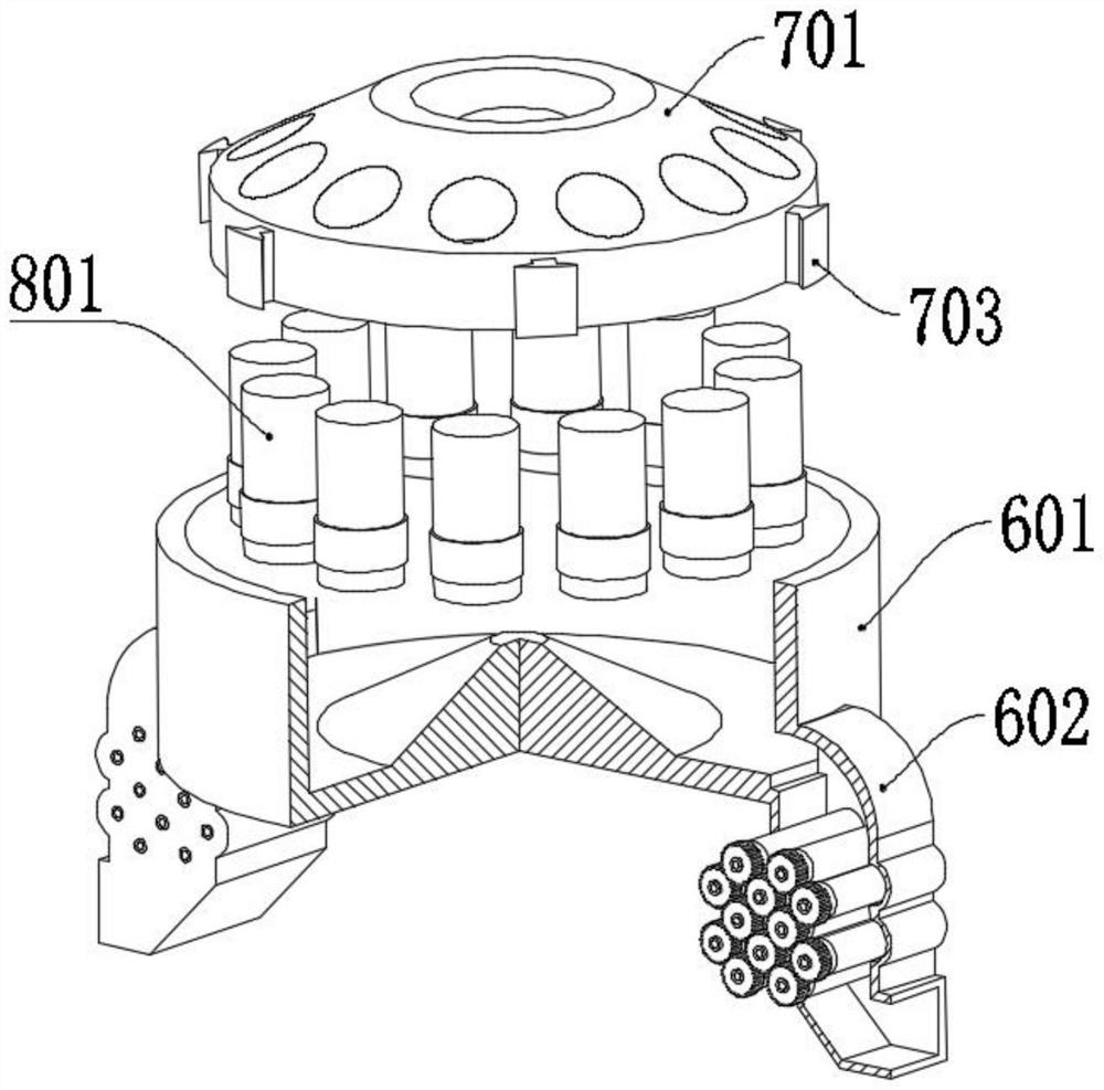 Grinding device for producing medicine for treating gastroesophageal reflux disease of old people