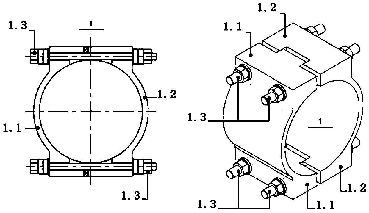 Supporting device for forming main cable of suspension bridge of space cable system and using method of supporting device