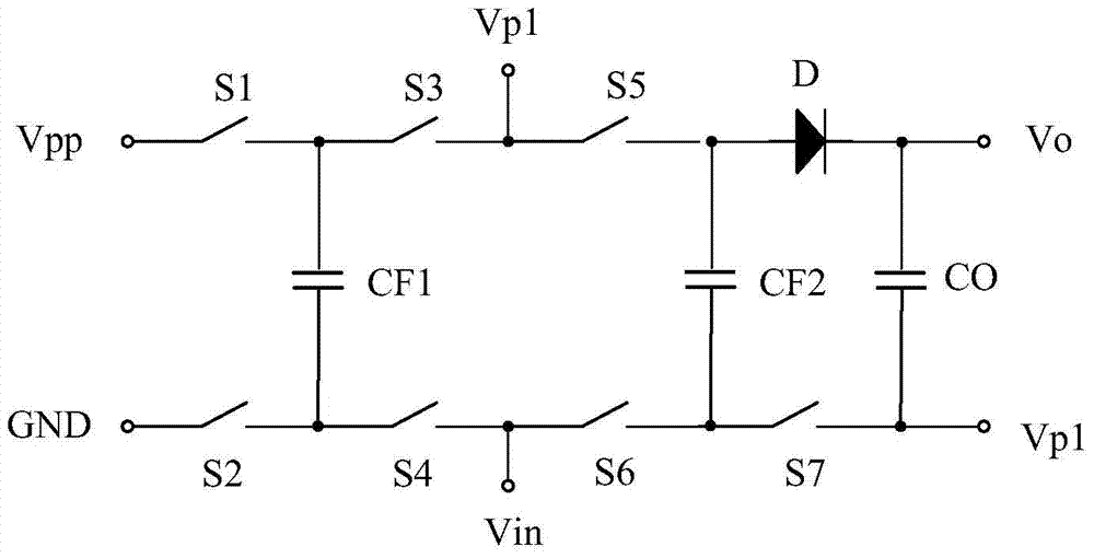 Charge pump circuit and its control circuit and control method