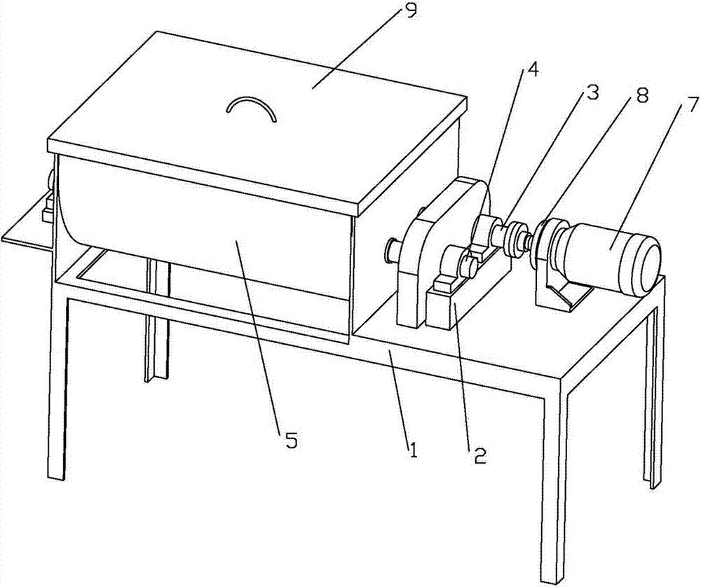 Temperature-controlled MA asphalt mixture stirring apparatus