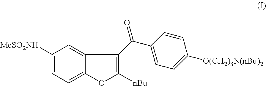 Process for preparation of dronedarone by oxidation of a hydroxyl group