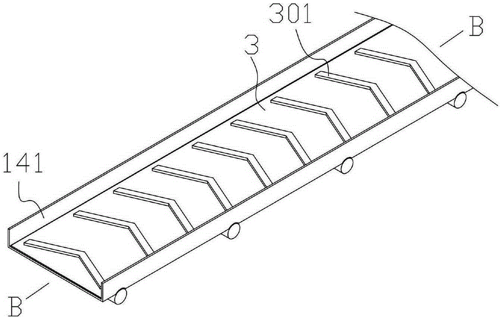 Cantilever type hydraulic lifting bi-directional belt conveyor