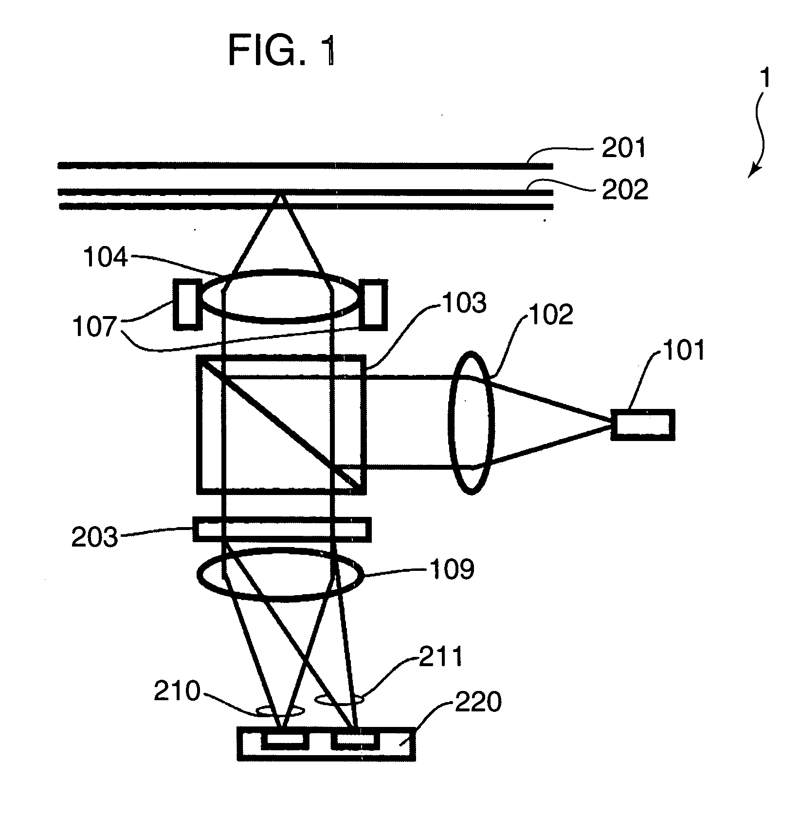 Optical head device and optical information device