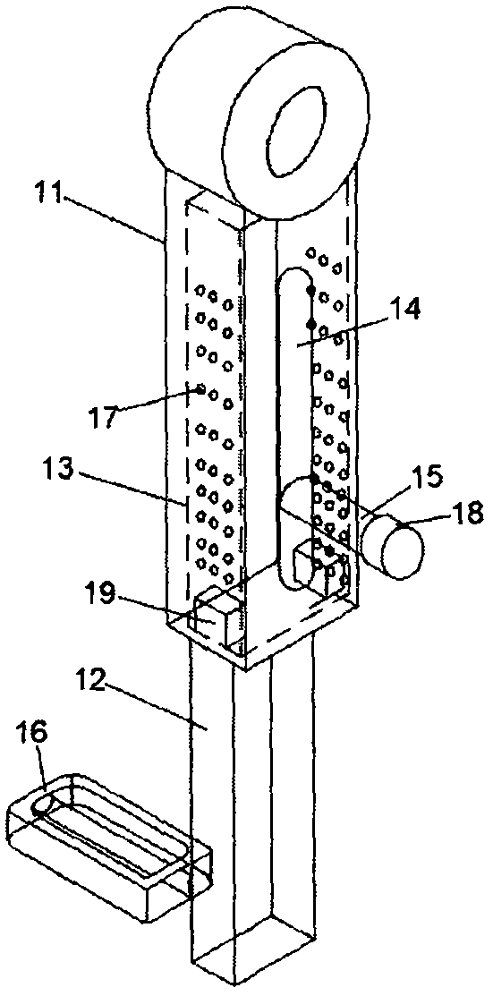 Retractable assistance crank mechanism for bicycle