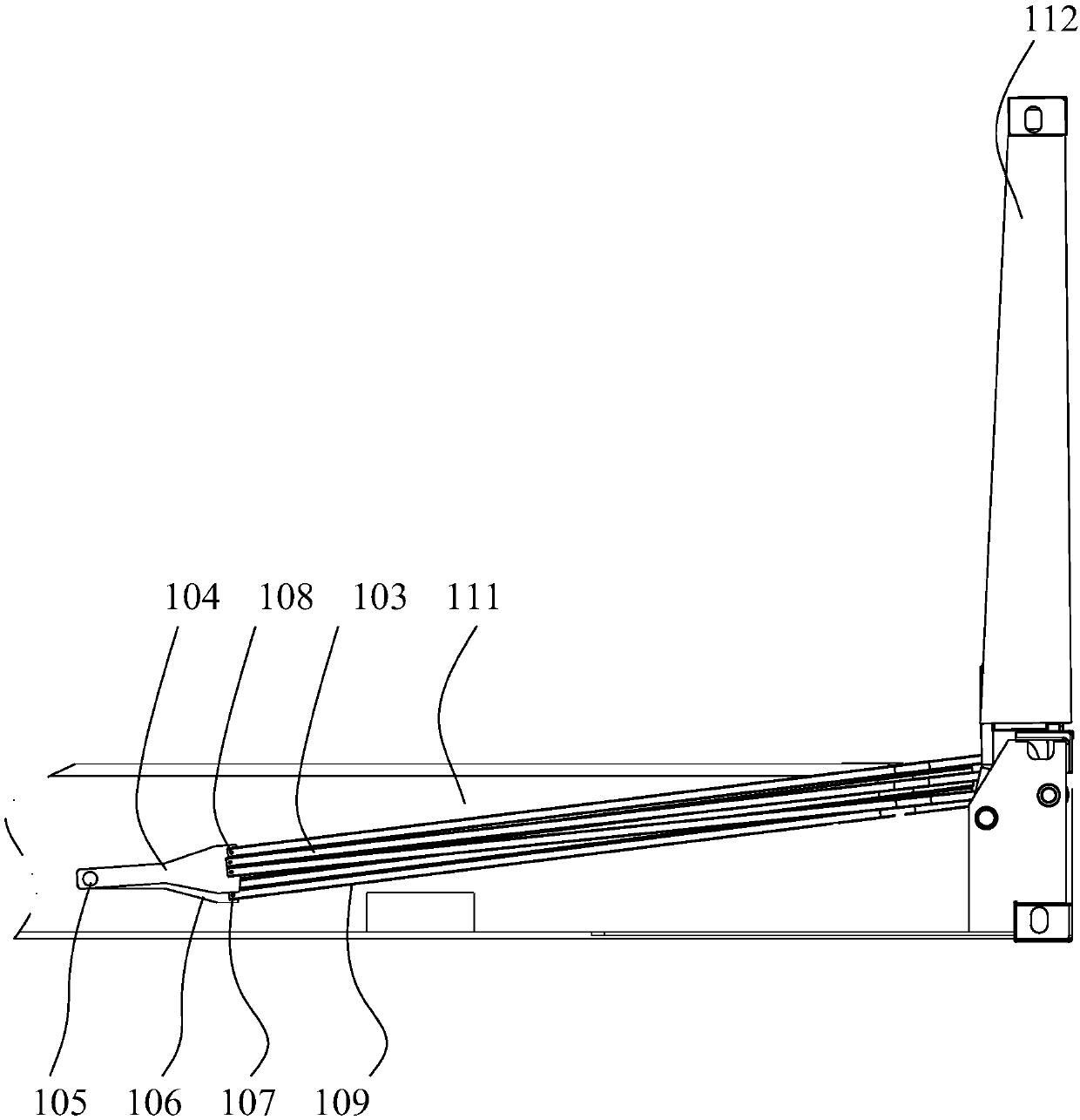 Rack type container