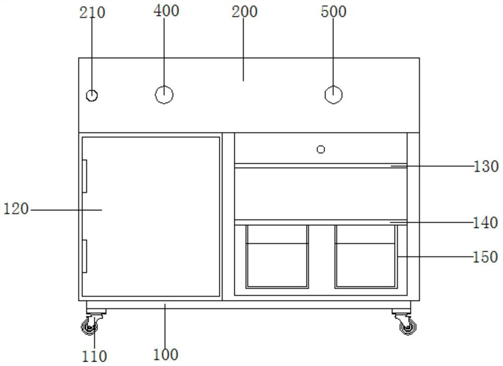 Medicine taking and distributing device for pharmacy