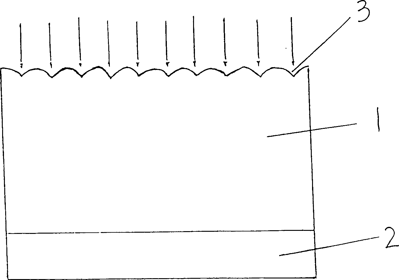 Stereo image picture and its production process