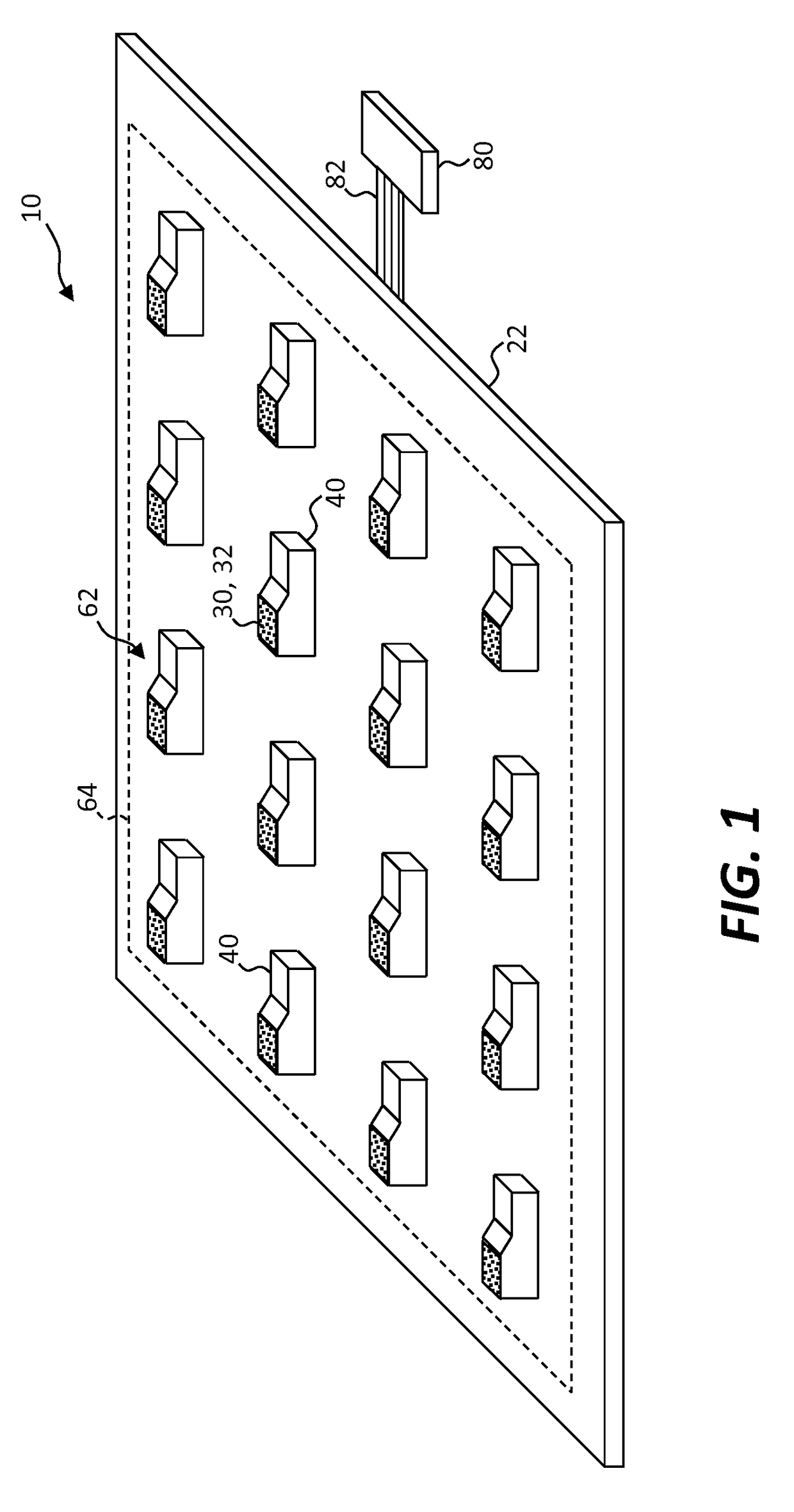 Laser array display