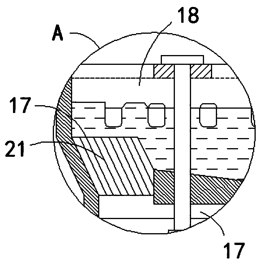 Quick-acting rotary sand vertical flow circulating water treatment equipment