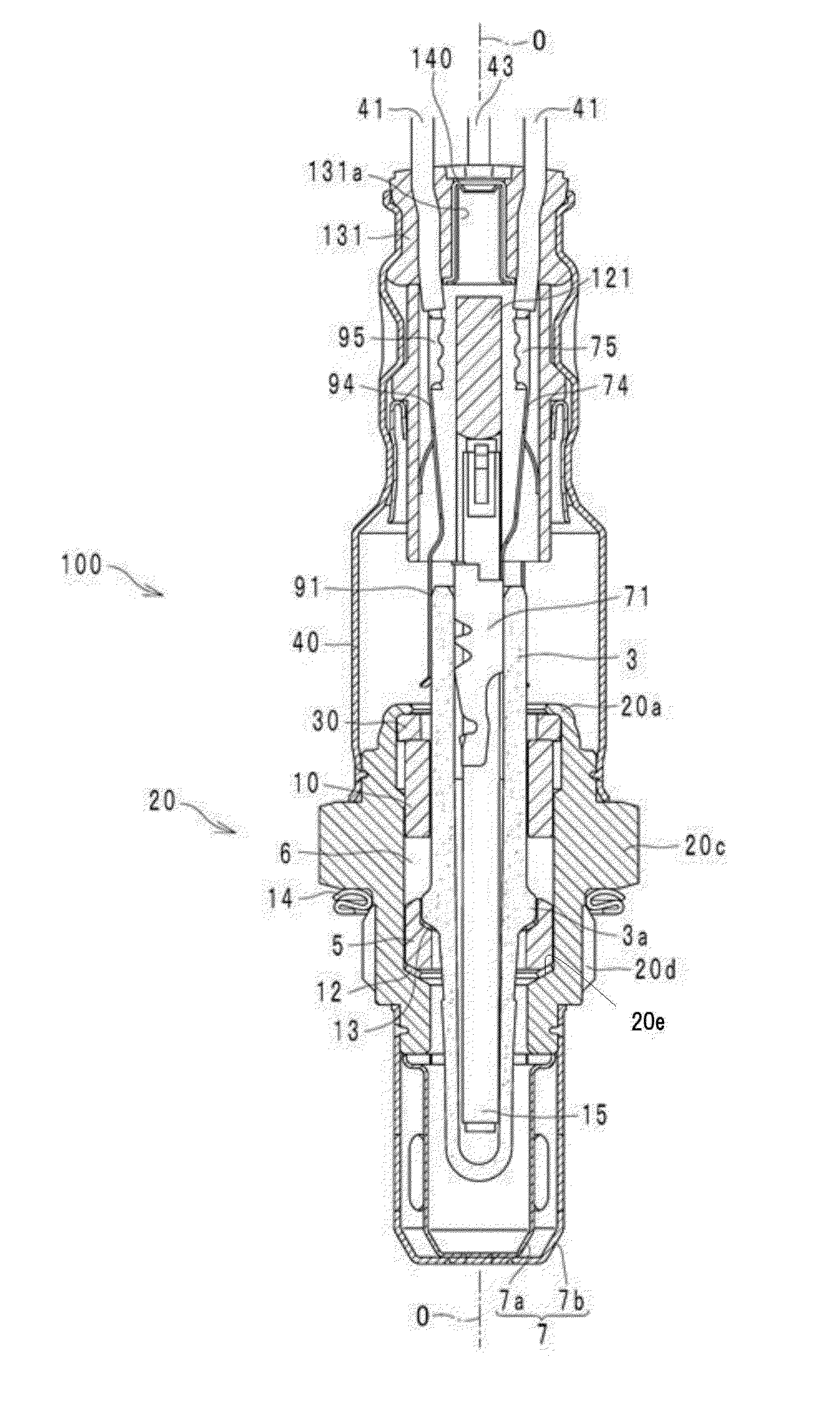 Gas sensor element and gas sensor