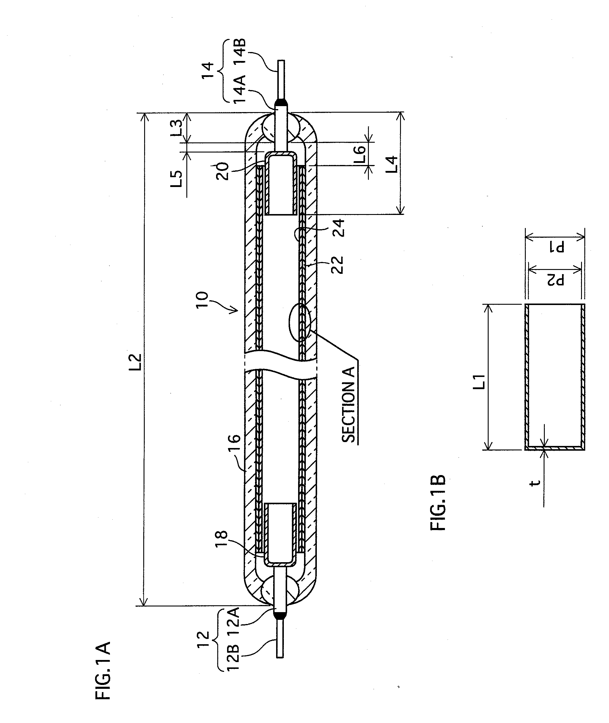 Fluorescent lamp, backlight unit and liquid crystal display