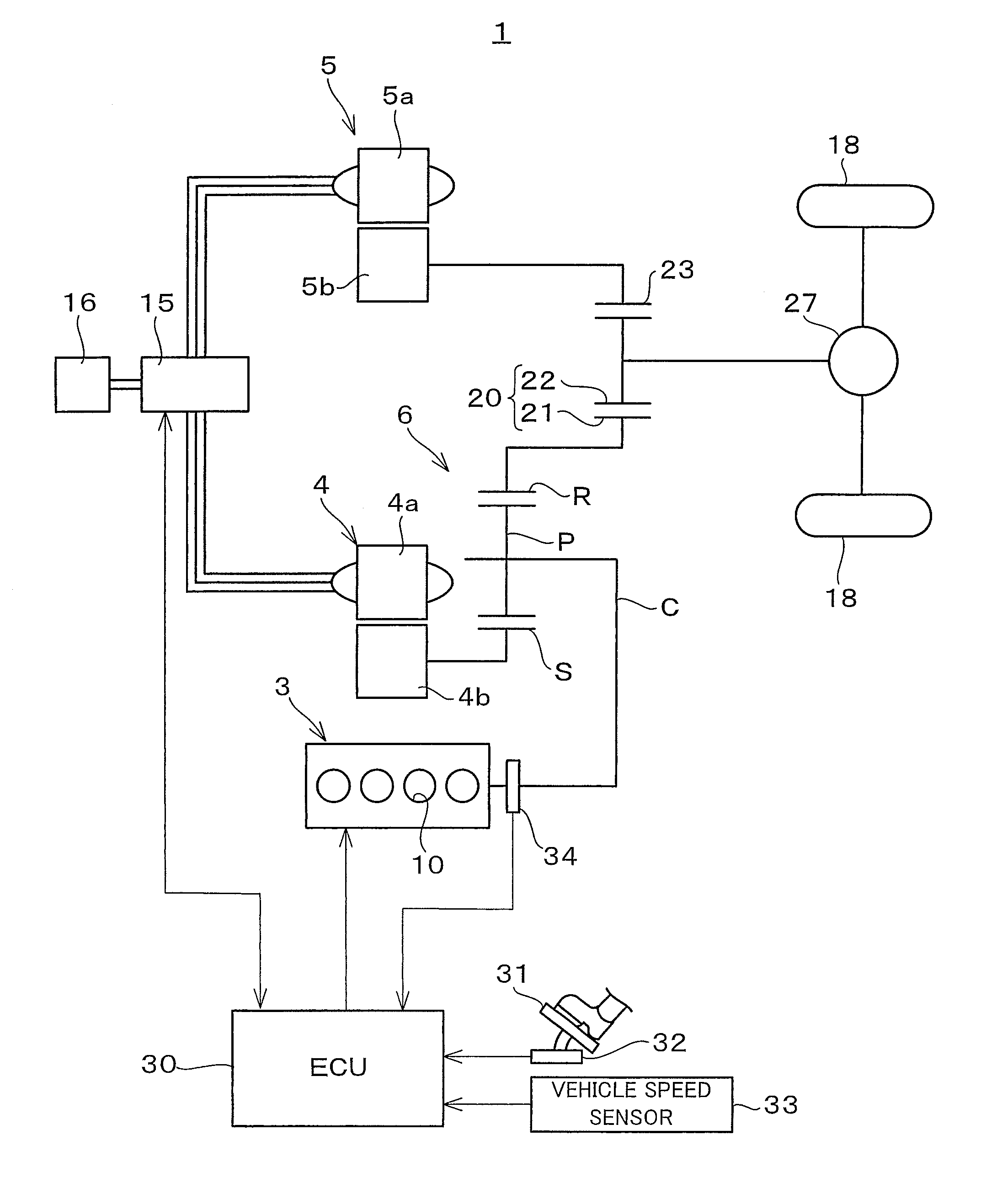 Control apparatus for hybrid vehicle