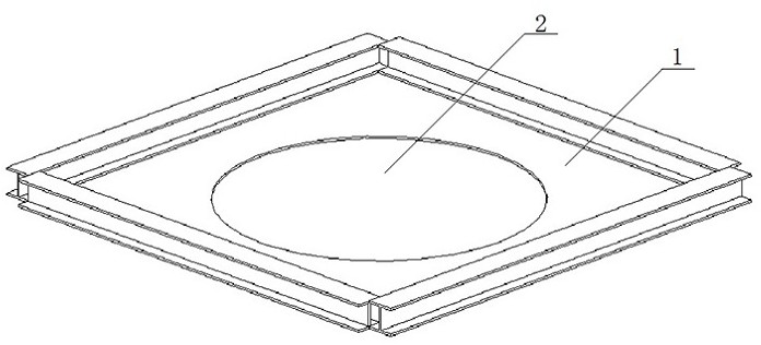 Perpendicularity adjusting device for one-pile two-column construction and using method