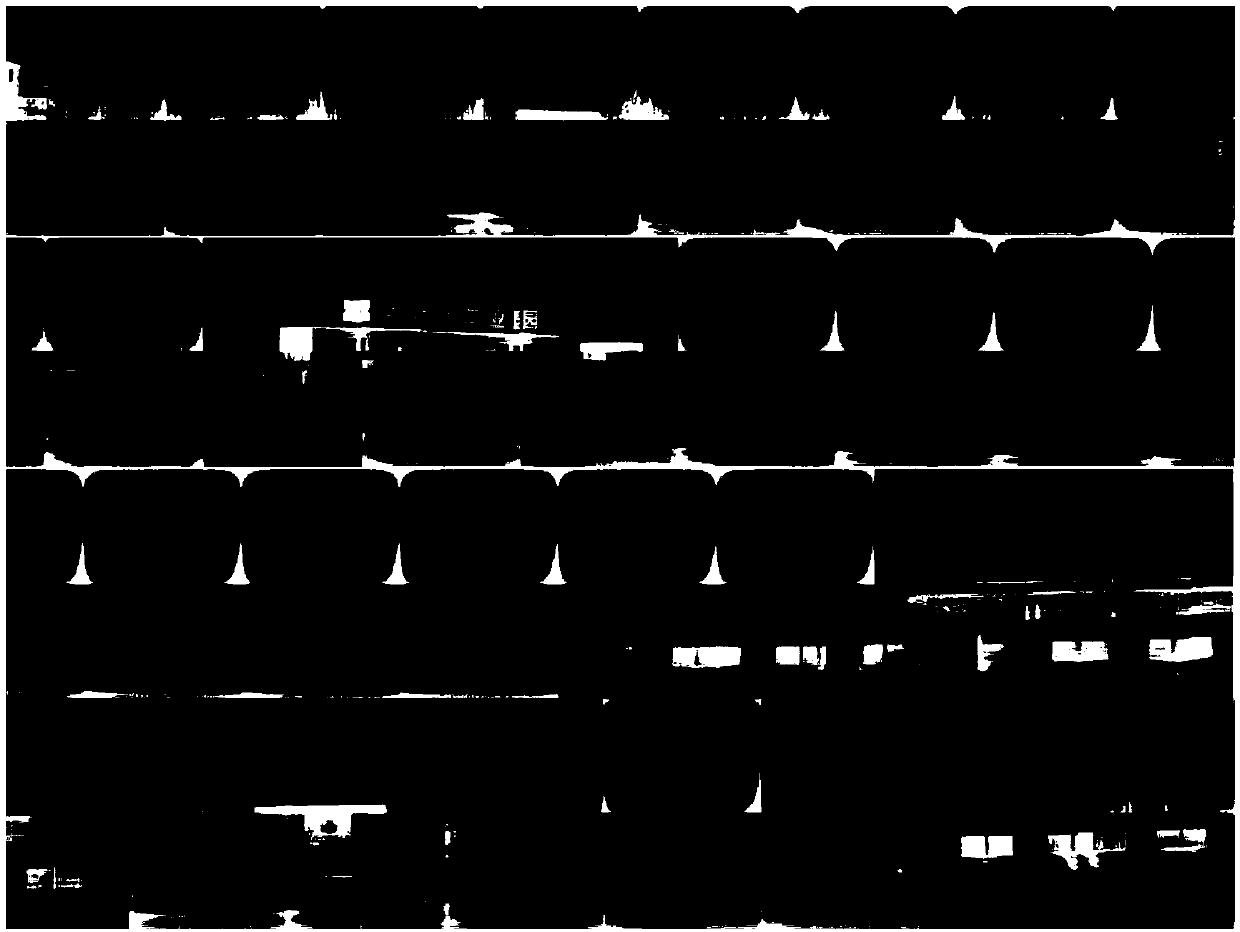 Sector-scan splicing method of double infrared low-attitude detection system applied to land defense monitoring