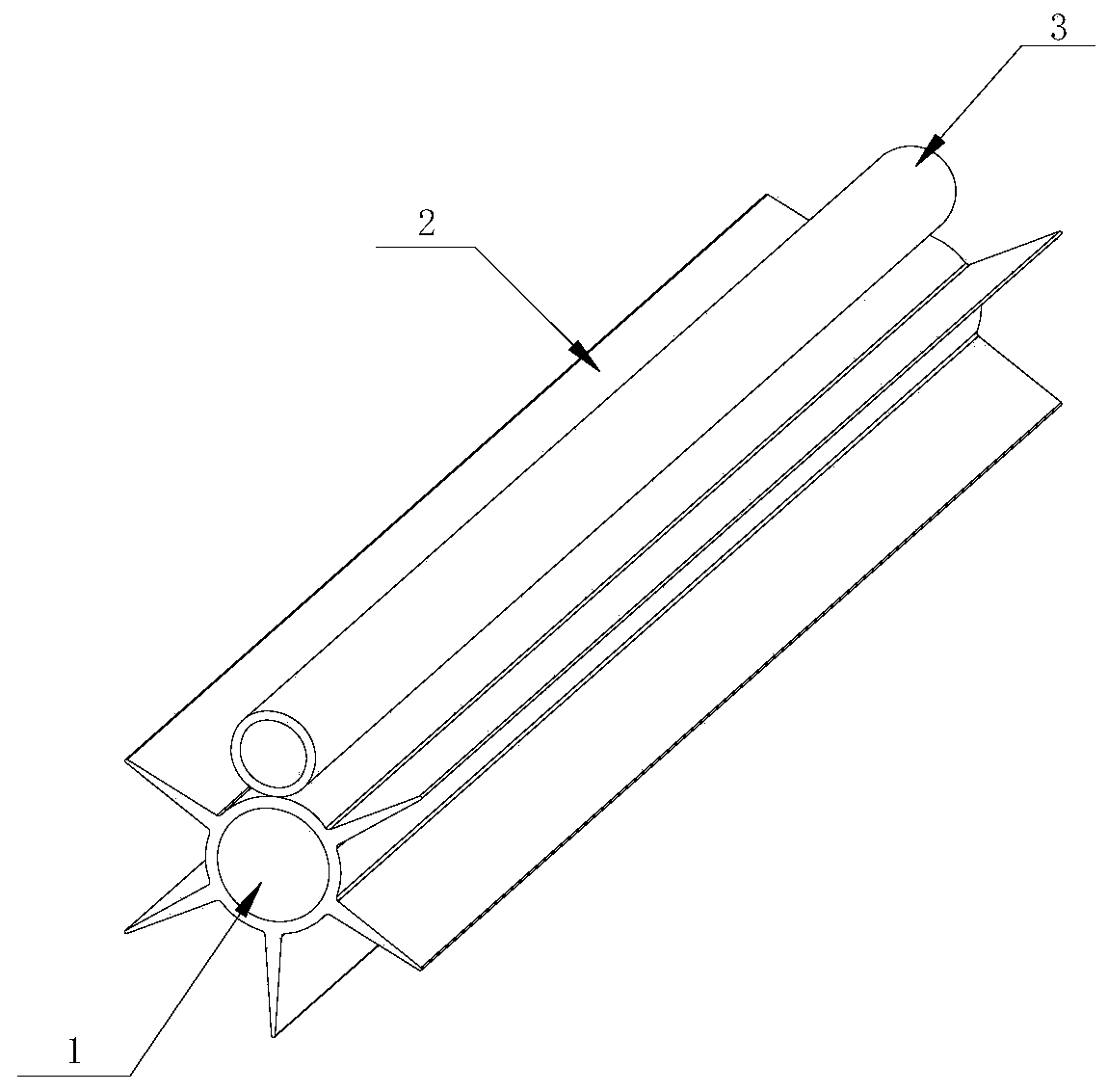 Refrigeration heat exchange pipeline assembly with defrosting function and refrigerant conveying pipe