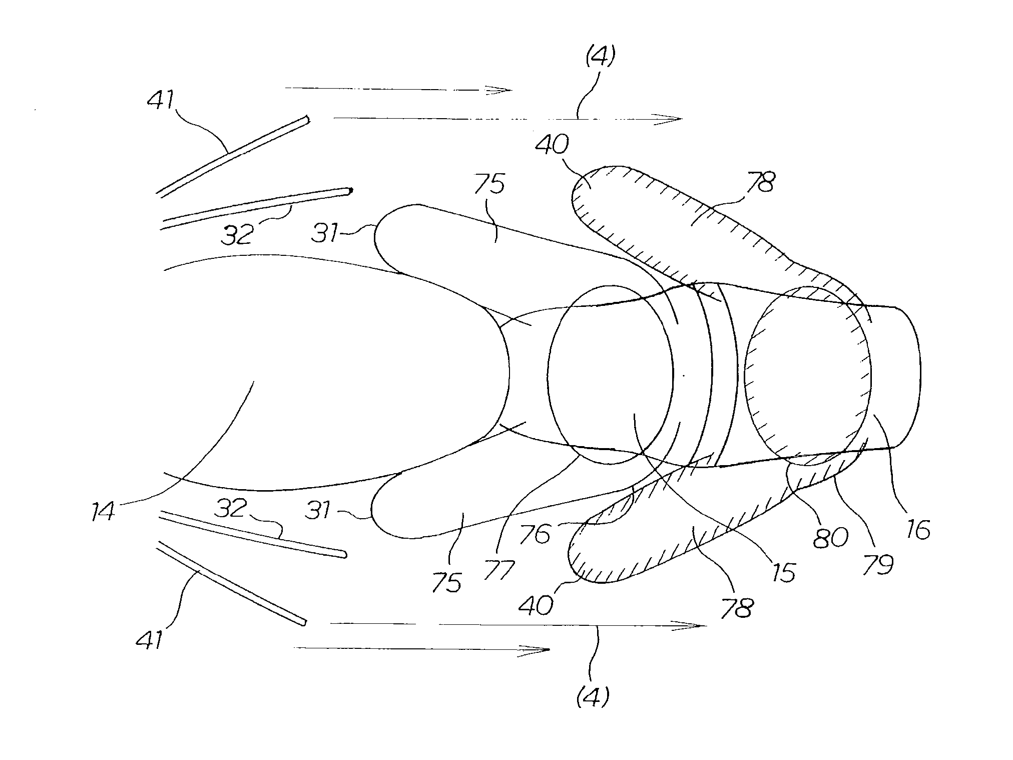 Motorcycle cowl structure