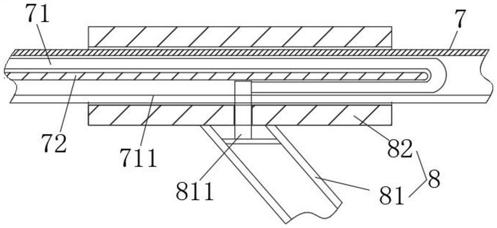 Trowelling device for slope concrete surface pouring