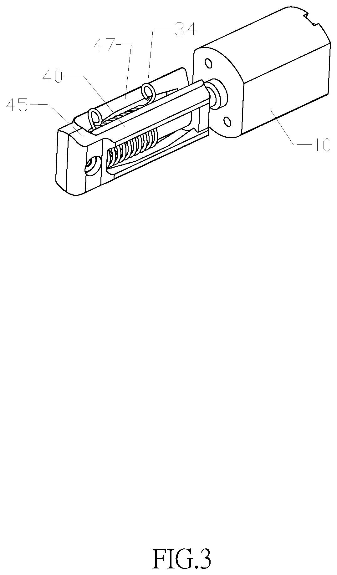 Actuator assembly for locking device