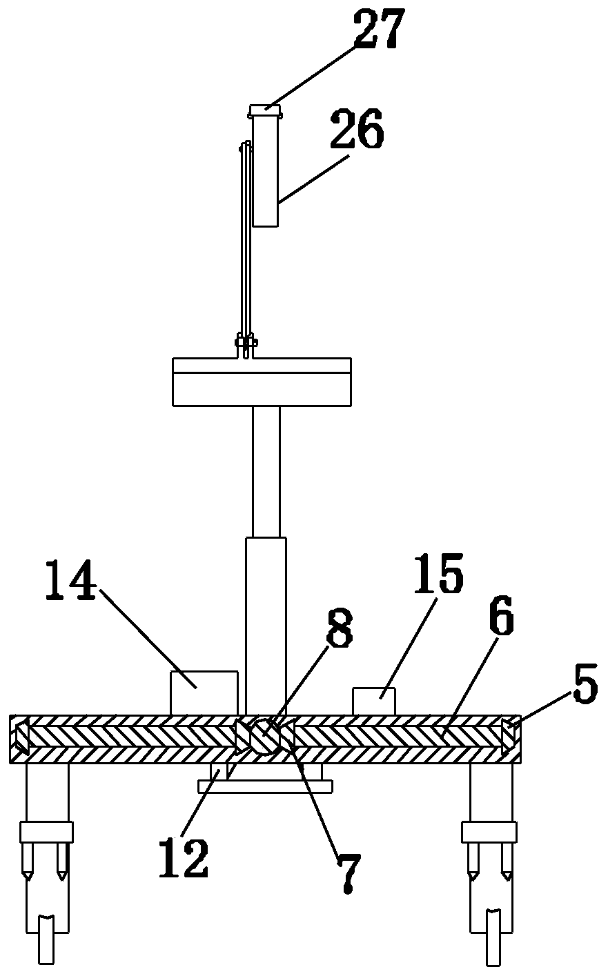 Safety warning device for power transmission line