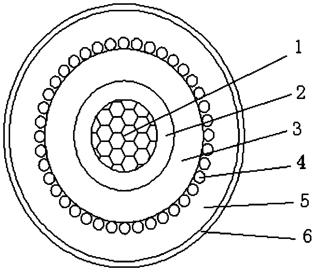 Photovoltaic cable preventing rats and ants