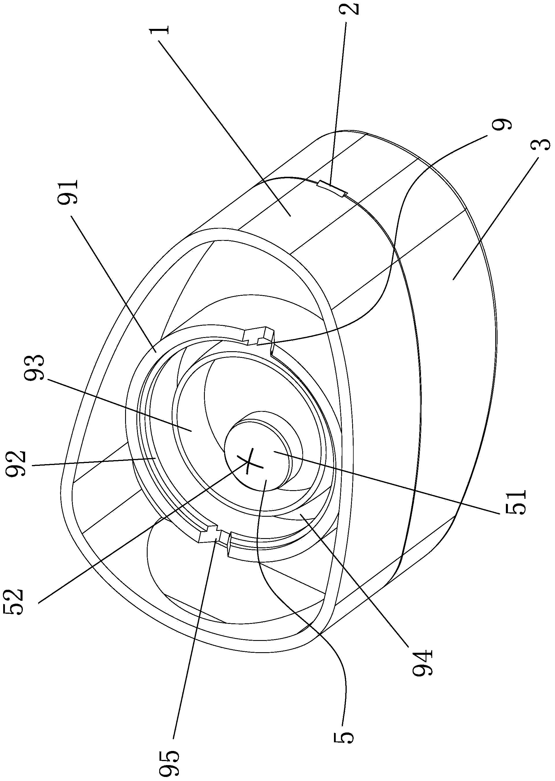 Bionic leakage-proof package bottle