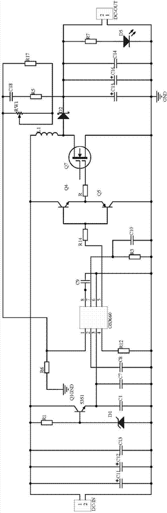 Intelligent self-protection power supply for computer