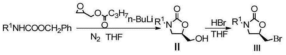 Oxazolidone-adenosine type multi-target antibacterial compounds and preparation method and application thereof