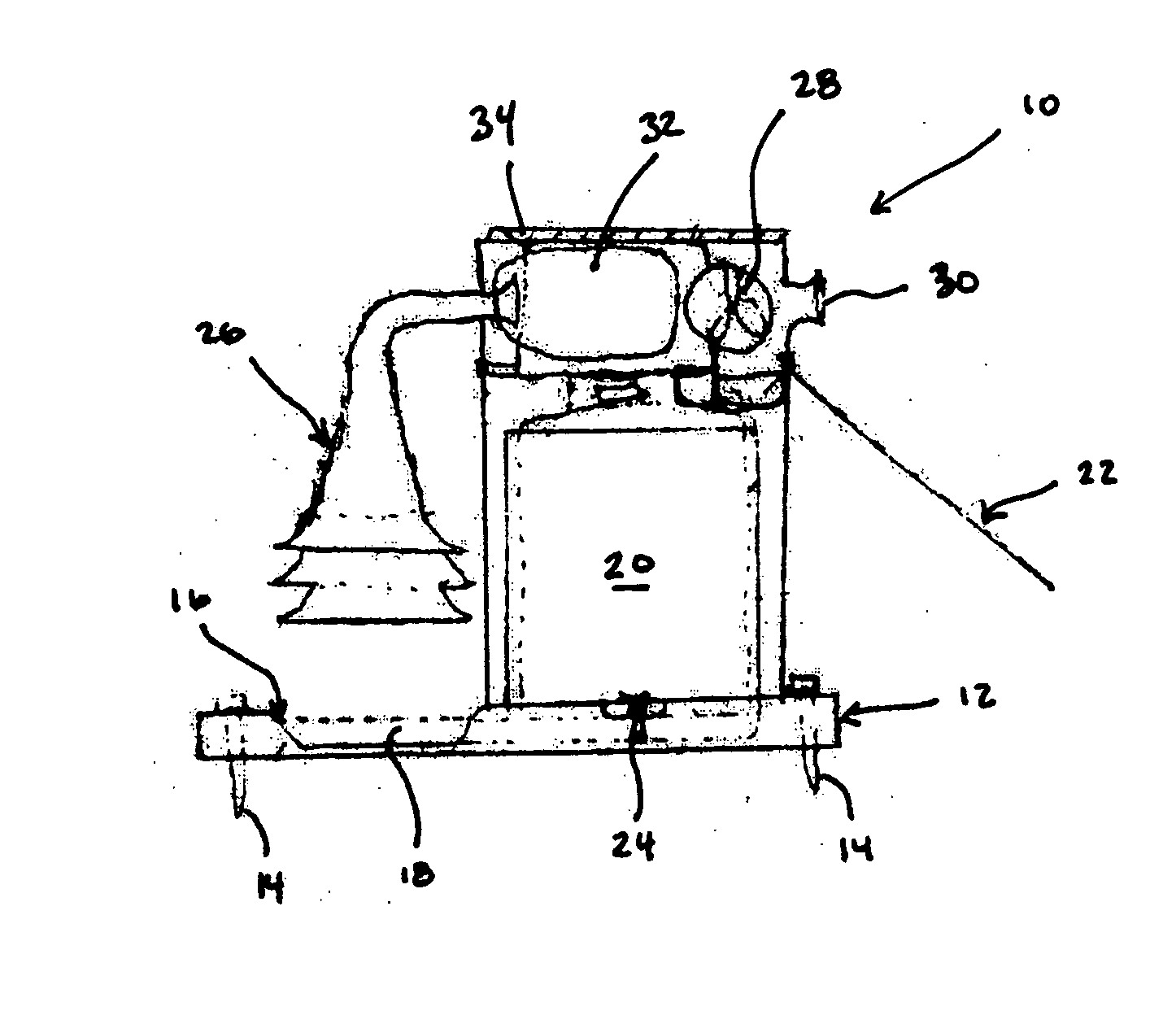 Mosquito trapping device