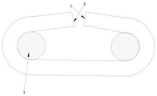 Production process for welded chain cable