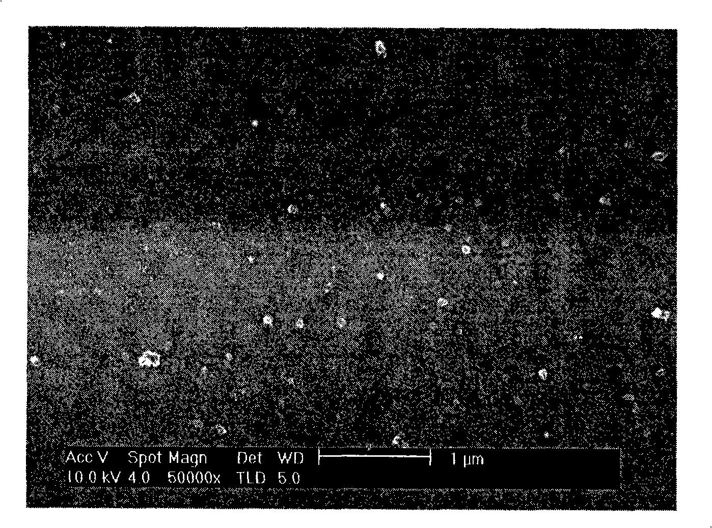 Method of preparing zinc oxide/titanium dioxide composite self-assembly thin film gas sensitive device