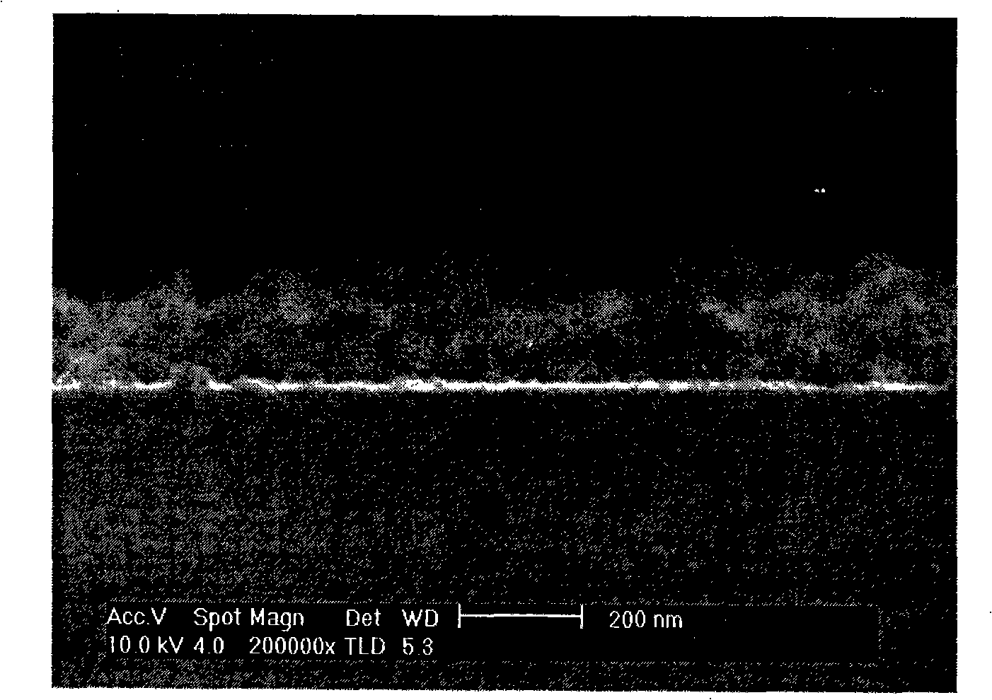 Method of preparing zinc oxide/titanium dioxide composite self-assembly thin film gas sensitive device