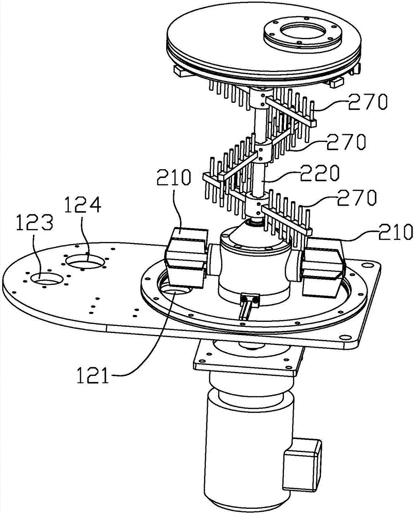 Quantitative conveying mechanism and catalysis degreasing furnace