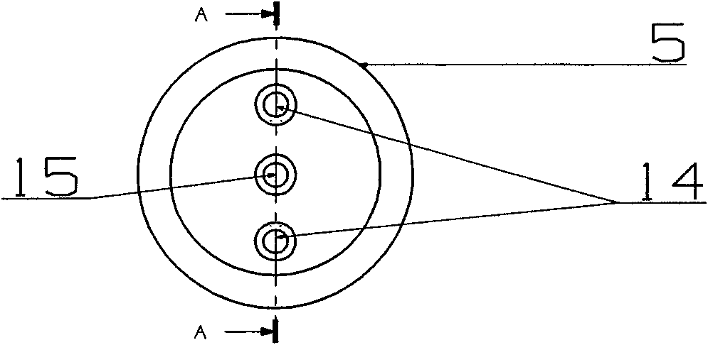 Full-glass dual-channel vacuum tube heat collector