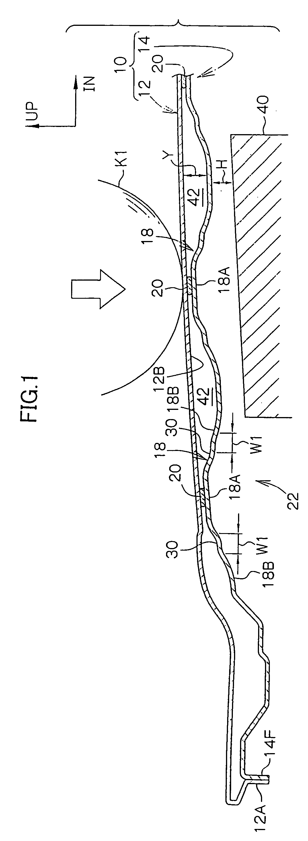 Vehicle hood structure