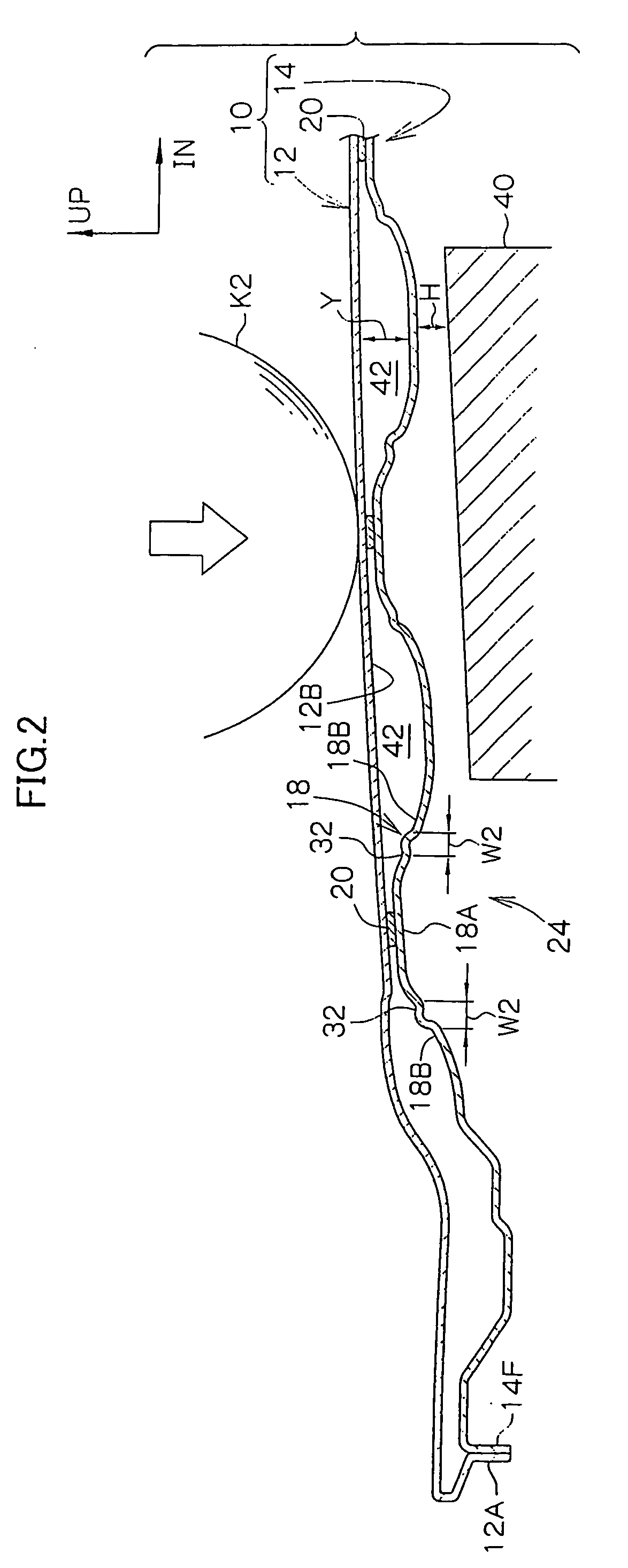 Vehicle hood structure