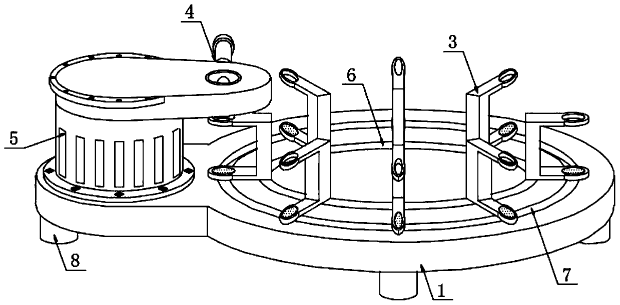 Automatic distribution device for test tubes suitable for hematology department