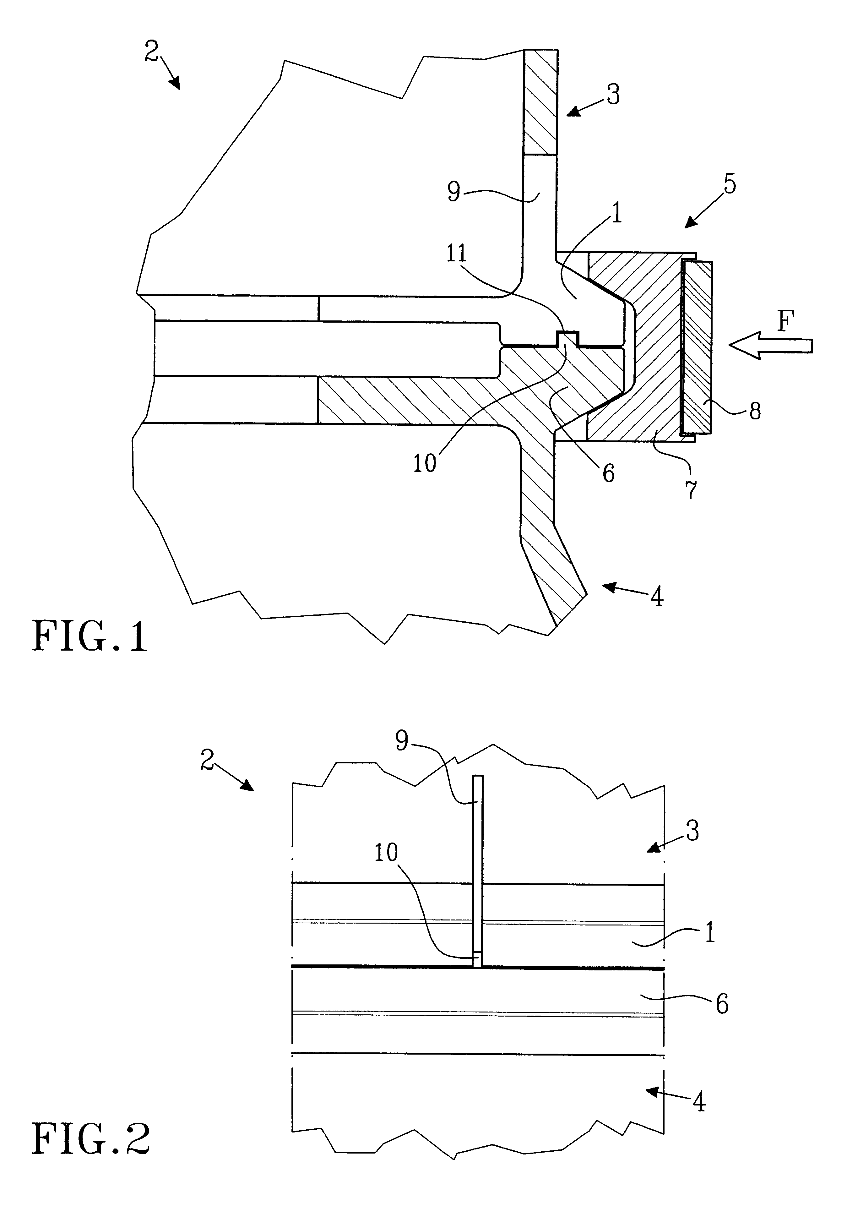 Device for a space vessel