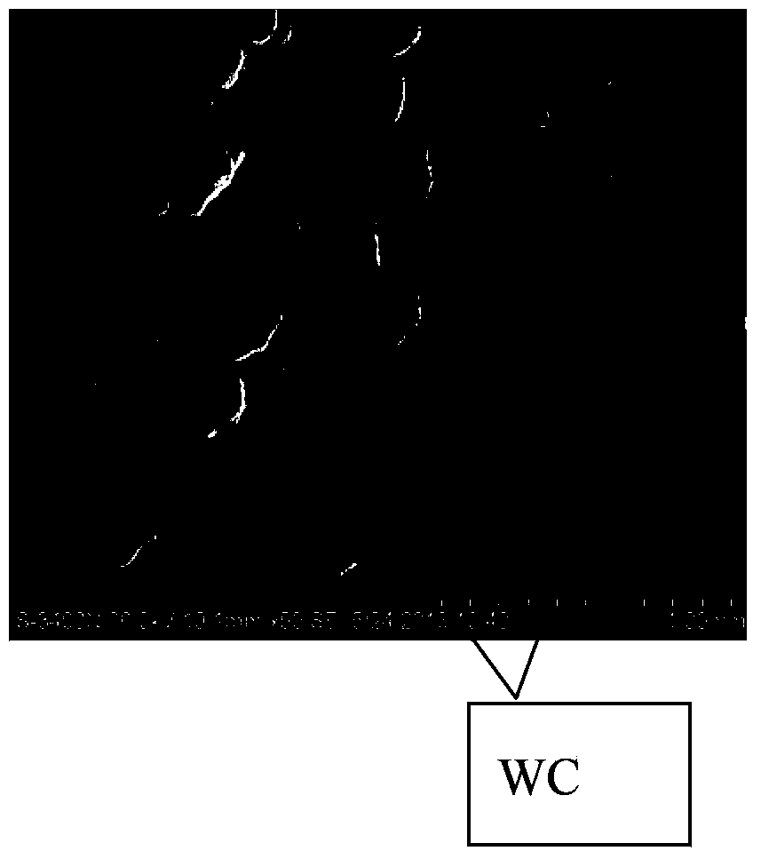 WC particle-reinforced Ni-based MIG hardfacing flux-cored wire