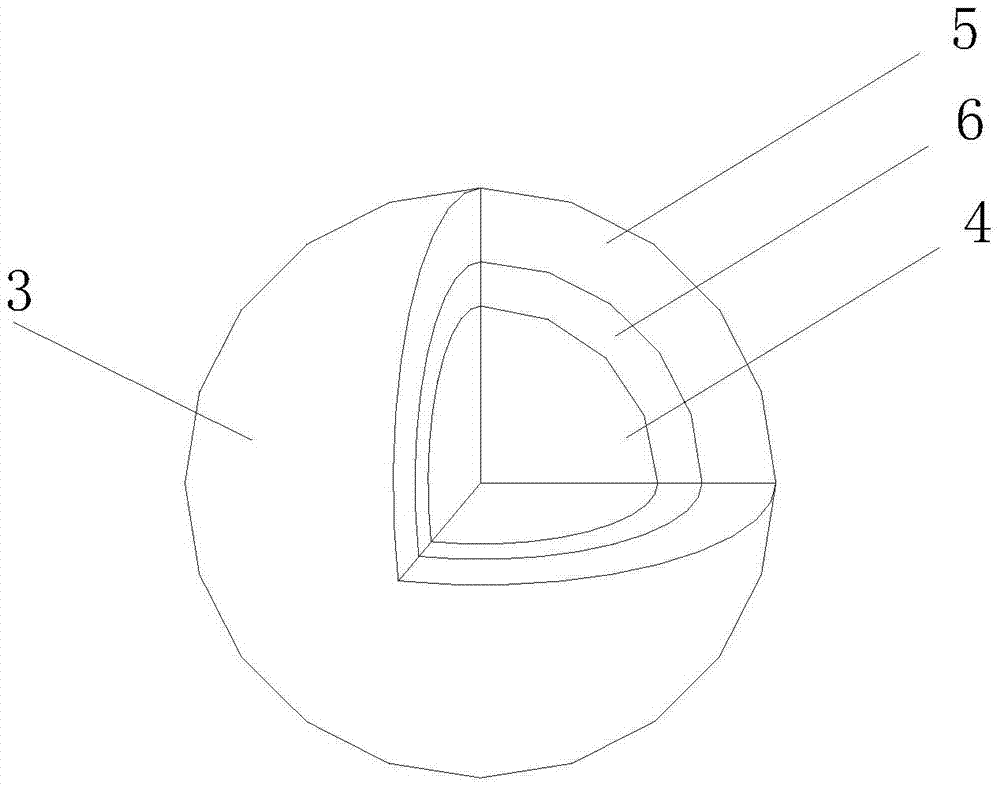 Biological filling material and filling material net containing same