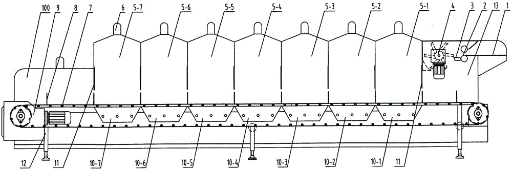 Method for continuously distilling aromatic oil by subsectional temperature control