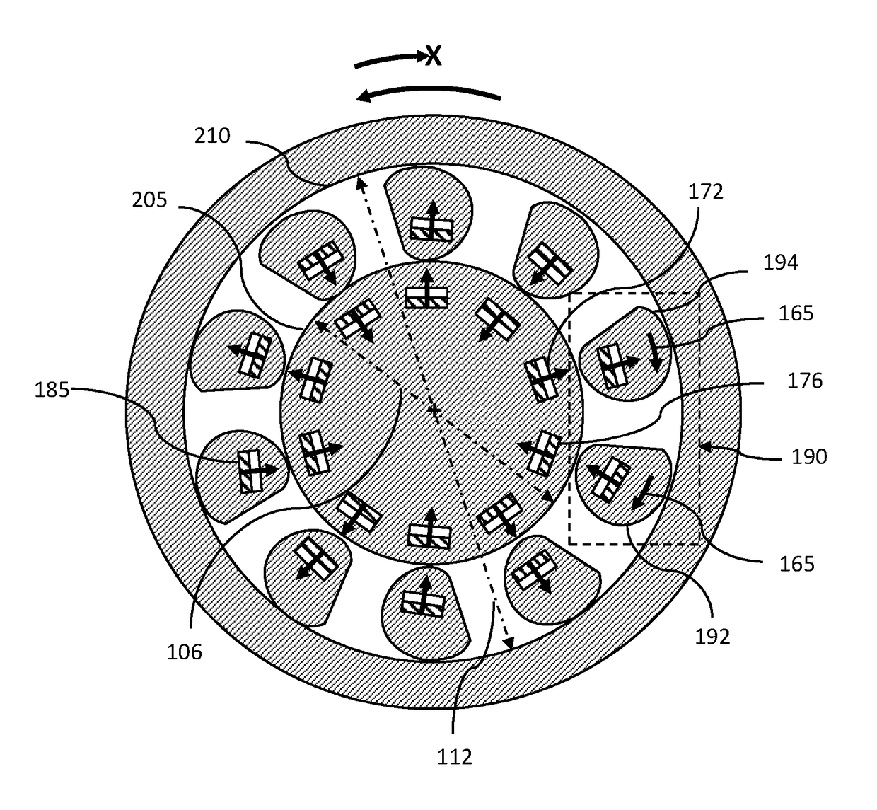 Magnetically hinged overrunning clutch