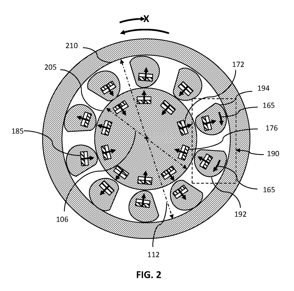 Magnetically hinged overrunning clutch